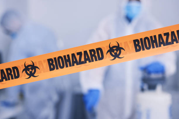 Professional Blood Cleanup technician working in Edison, NJ